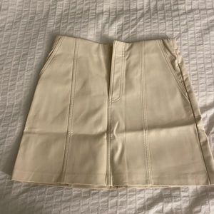 Faux leather Zara skirt
